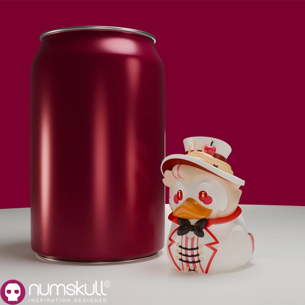 Numskull Hazbin Hotel Mini TUBBZ Lucifer Morningstar Cosplaying Duck Figure